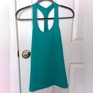 Lululemon Cool Racerback Tank Top - Teal/Green